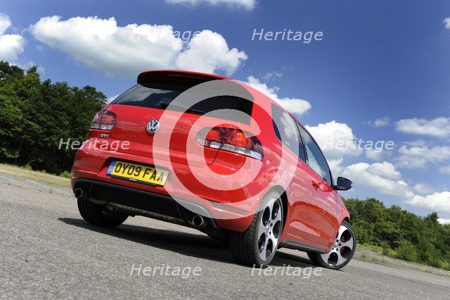 VW Golf GTI mk 6 2008. Artist: Simon Clay.