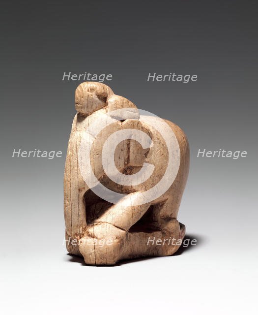 Chess Piece, Bishop, 7th-8th century. Creator: Unknown.