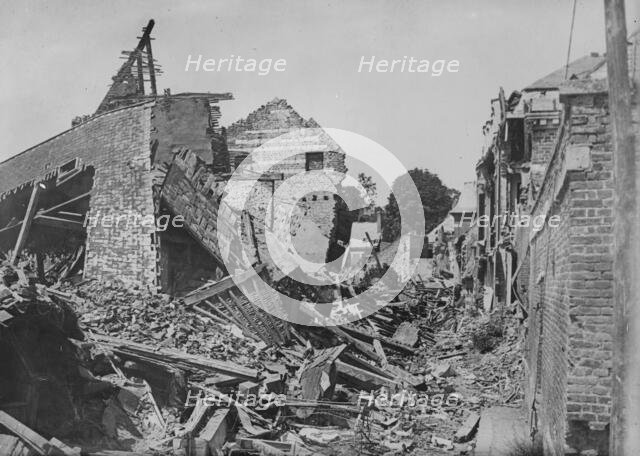 Somme district, between c1915 and 1918. Creator: Bain News Service.