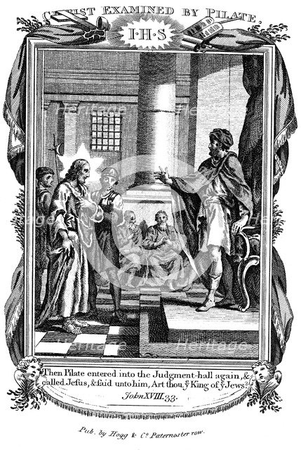 'Christ Examined by Pilate', c1808. Artist: Unknown