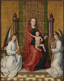 The Virgin and child enthroned, Between 1550 and 1560. Creator: Coffermans, Marcellus (1520-1578).