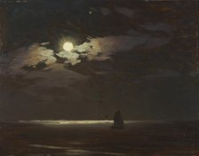 Moonlight, late 19th-early 20th century. Creator: Vladimir Orloffskij.