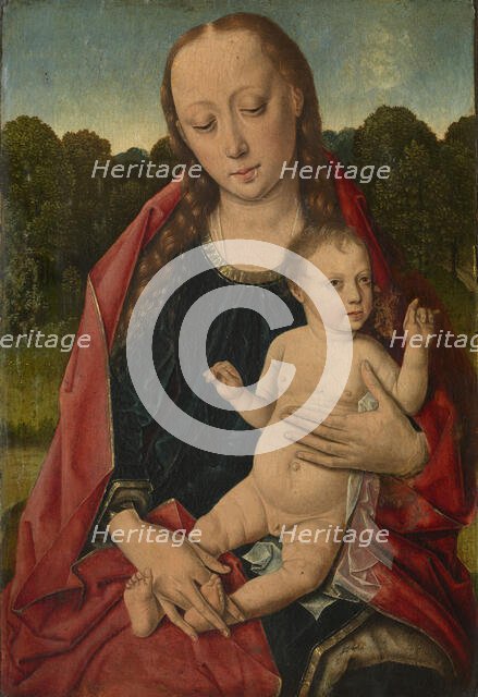 Madonna and Child. Creator: Bouts, Dirk (1410/20-1475).