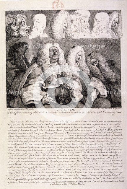 'The Bench', 1758. Artist: William Hogarth