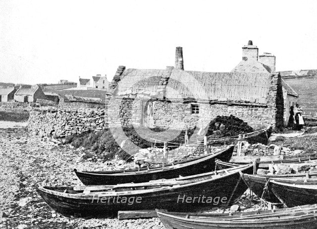 Moostegarth, Bressay, Shetland, Scotland, 1924-1926.Artist: JD Rattar