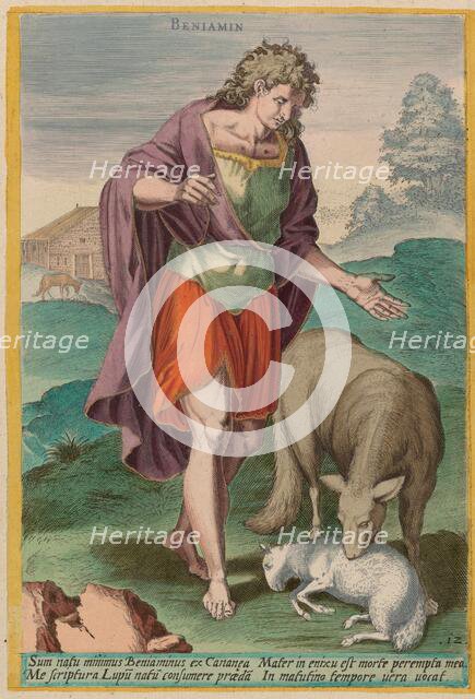 Benjamin, c. 1585. Creator: Johann Sadeler I.