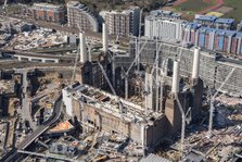 Renovation of Battersea Power Station as part of the Nine Elms Development, London, 2018. Creator: Historic England Staff Photographer.