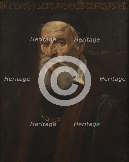 Portrait of an Old Man, c16th century. Creator: Orlando Fiacco.