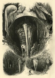 'Chambers in Weyer's Cave', 1872.  Creator: Harry Fenn.