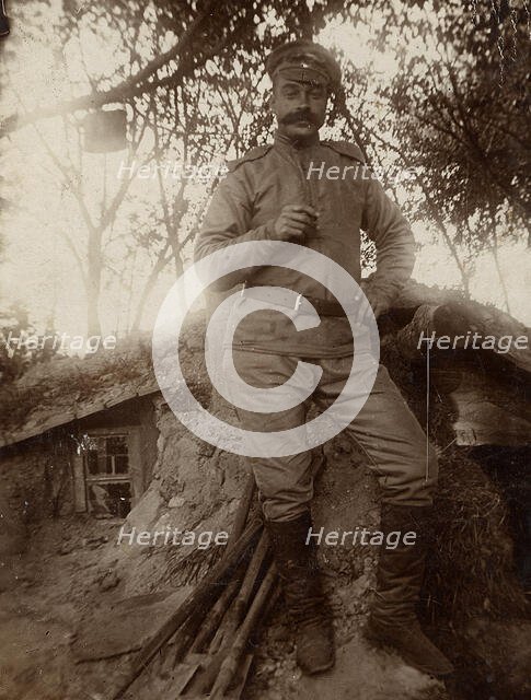 Churinov Georgy - Krasnoyarsk resident, participant in the First World War, 1916. Creator: Unknown.