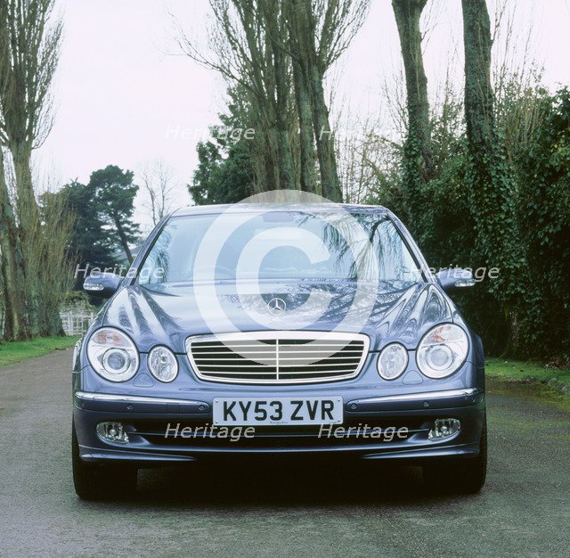 2003 Mercedes Benz E320 cdi Avantgarde. Artist: Unknown.