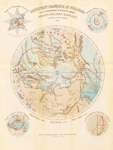 French expedition to the North Pole - Boreal Polar Regions, 1867.  Creator: Erhard Schièble.