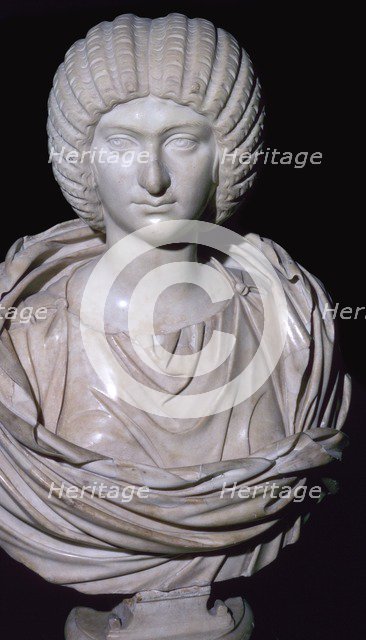 Bust of Julia Domna, 2nd century. Artist: Unknown