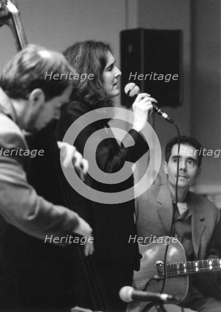 Phil Flanigan and Hannah Richardson, performing, 2008. Creator: Brian Foskett.