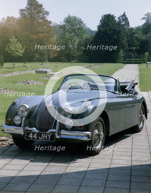 A 1960 Jaguar XK150. Artist: Unknown