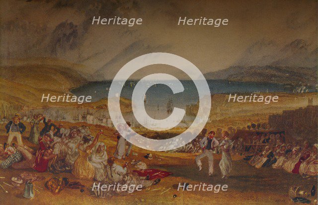 'Plymouth, Devonshire', c1830. Artist: JMW Turner.