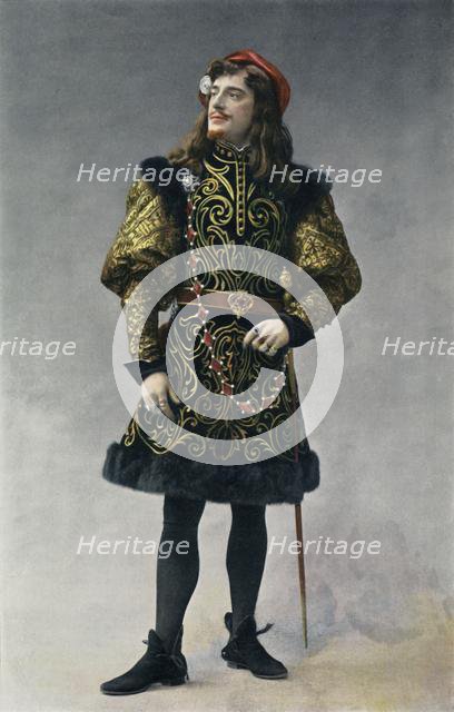 'Theatre National De Opera-Comique. - La Reine Fiammette - Giorgio d'Ast. - M. Jean Perier', 1904. Creator: Unknown.