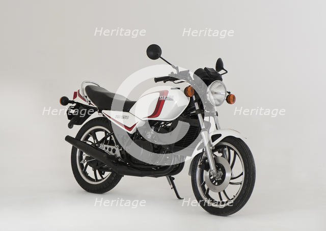 1981 Yamaha RD250 LC. Creator: Unknown.