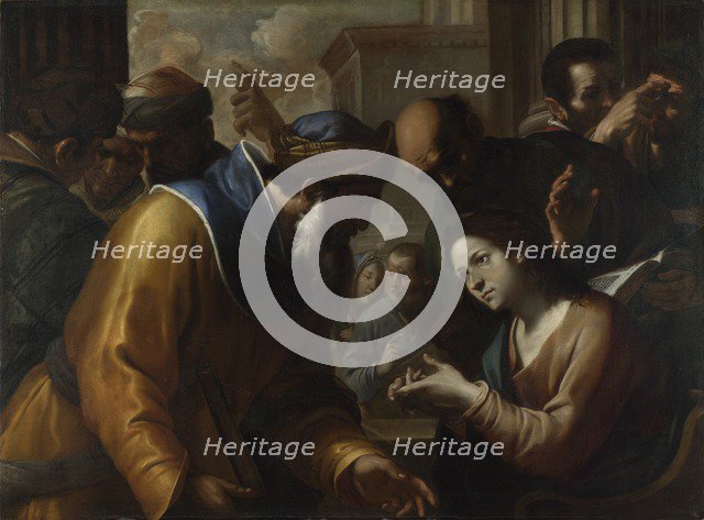 Christ disputing with the Doctors, 1660s. Artist: Preti, Gregorio (1603-1672)