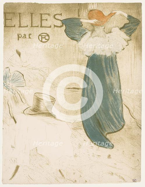 Elles: Frontispiece, 1896. Creator: Henri de Toulouse-Lautrec (French, 1864-1901).