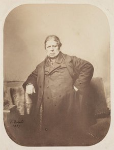 Portrait of Jean Auguste Dominique Ingres, 1857. Creator: Camille Dolard.