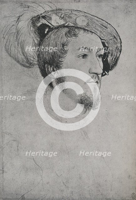 'A Gentleman: Unknown', c1532-1543 (1945). Artist: Hans Holbein the Younger.