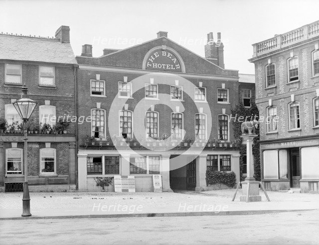 The Bear Hotel, Wantage, Oxfordshire, 1895. Artist: Henry Taunt