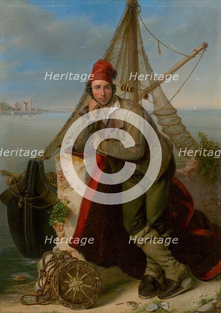 Venetian fisherman, 1840. Creator: Ludovit Benicky.
