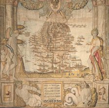 The Battle of Lepanto (Tapestry), 1591. Creator: Anonymous master.