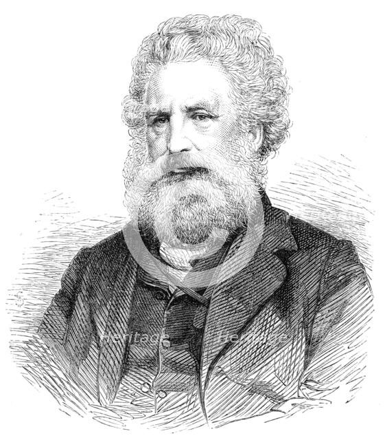 The Shakspeare Commemoration at Stratford-On-Avon: Mr. E. F. Flower, the Mayor of Stratford, 1864. Creator: Unknown.