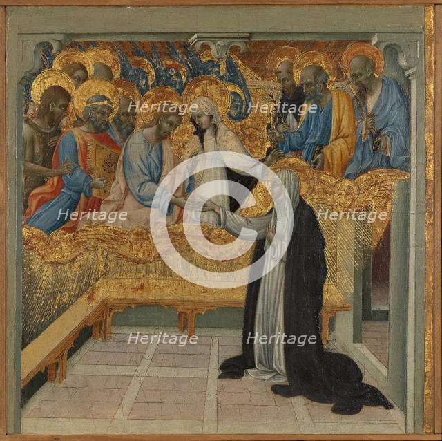 The Mystic Marriage of Saint Catherine of Siena. Creator: Giovanni di Paolo.