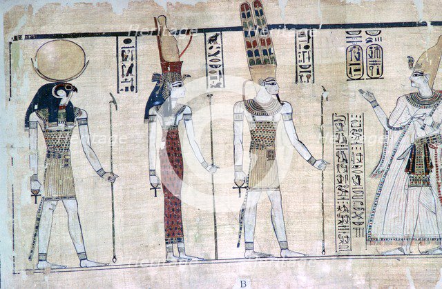 The Great Harris Papyrus, from Thebes, Egypt, reign of Ramesses IV, c1200 BC. Artist: Unknown