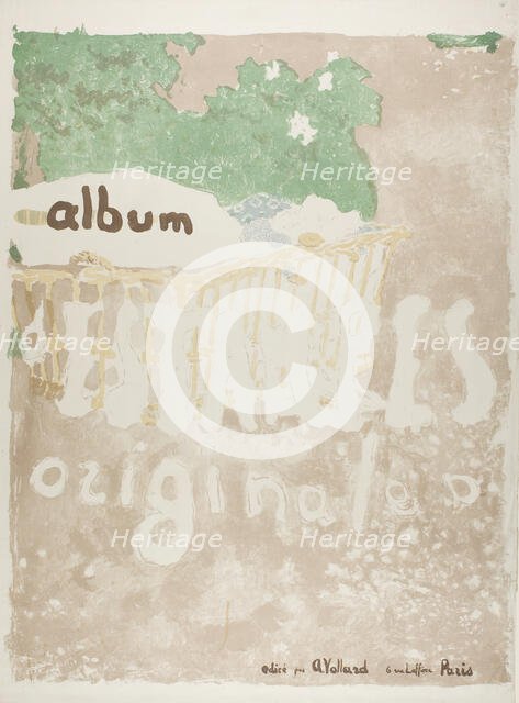 Project for a Cover of a Printed Portfolio, c. 1899. Creator: Edouard Vuillard.