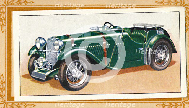 'Singer 1 1/2 Litre Le Mans Two-Seater', c1936. Artist: Unknown.