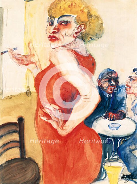 Lissy, 1931. Creator: Lohse-Wächtler, Elfriede (1899-1940).