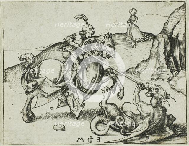 St. George, n.d. Creator: Martin Schongauer.