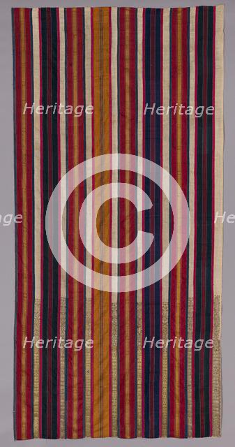 Embroidered Curtain, 17th-18th century. Creator: Unknown.