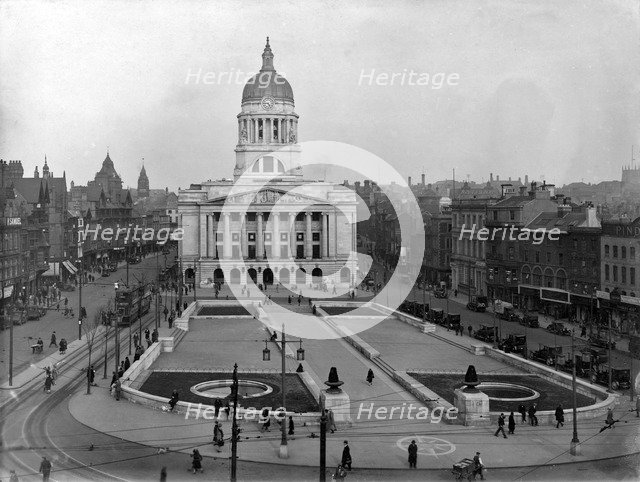 Council House, Nottingham, Nottinghamshire, 1929. Artist: Unknown