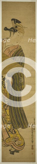 The Actor Sanogawa Ichimatsu I, c. 1744. Creator: Okumura Masanobu.