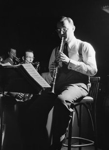 Portrait of Benny Goodman, 400 Restaurant, New York, N.Y., ca. July 1946. Creator: William Paul Gottlieb.
