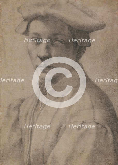 Portrait of Andrea Quaratesi, 1532. Creator: Buonarroti, Michelangelo (1475-1564).