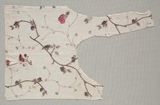 Fragment of a Bodice, c. 1775. Creator: Unknown.