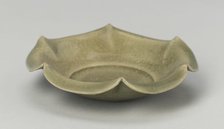 Dish with Inverted Petal-Lobed Rim, Northern Song dynasty (960-1127). Creator: Unknown.