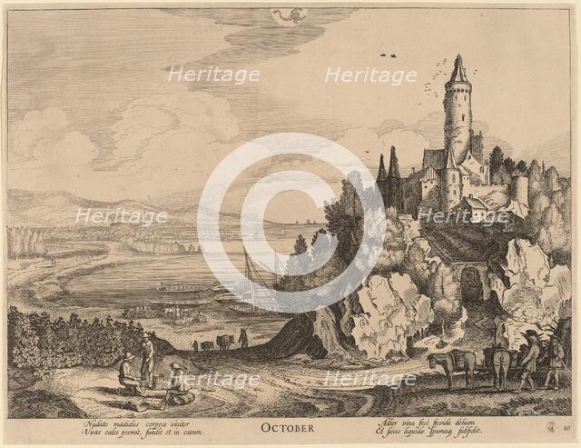 October. Creator: Jan van de Velde II.