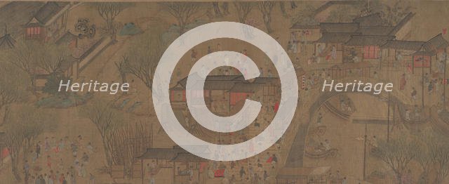 Going Upriver on the Qingming Festival. Creator: Unknown.