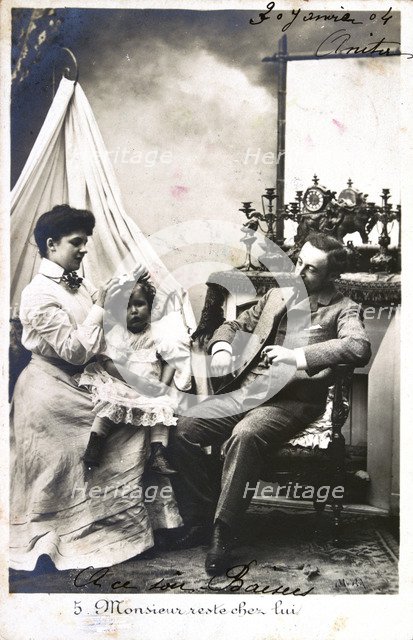 French Postcard, c1900. Artist: Unknown