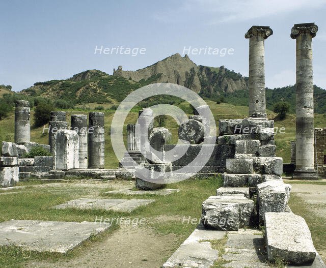 Temple of Artemis, Sardis, Turkey, 1999. Creator: Unknown.
