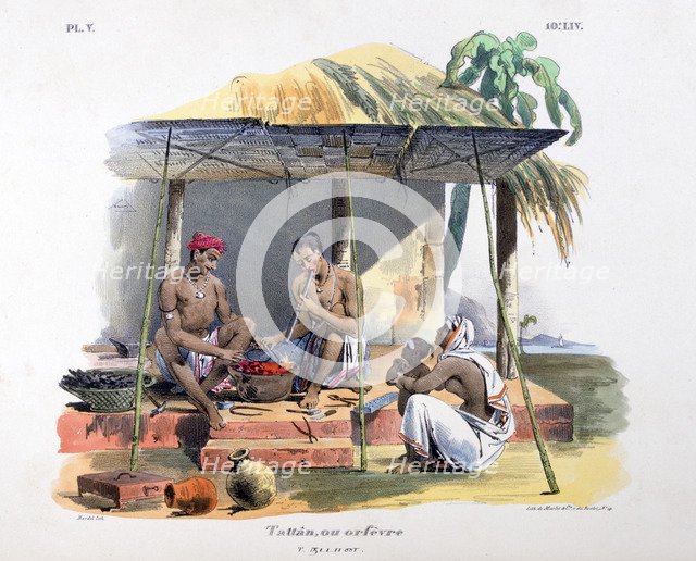 'Goldsmith', 1828. Artist: Marlet et Cie