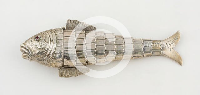 Box in the Form of a Fish, Netherlands, mid 19th century. Creator: Unknown.