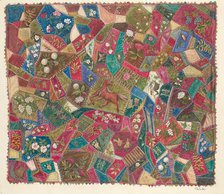 Crazy Quilt, c. 1938. Creator: Charlotte Winter.